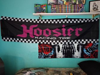 Hoosier Racing Tire Banner Flag