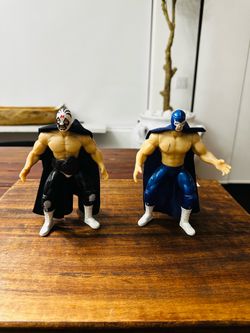 2 mini Mexican luchadores $5.00 both