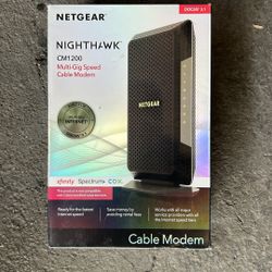 Next Year Nighthawk Cm1200 Multi Gig Speed, Cable Modem