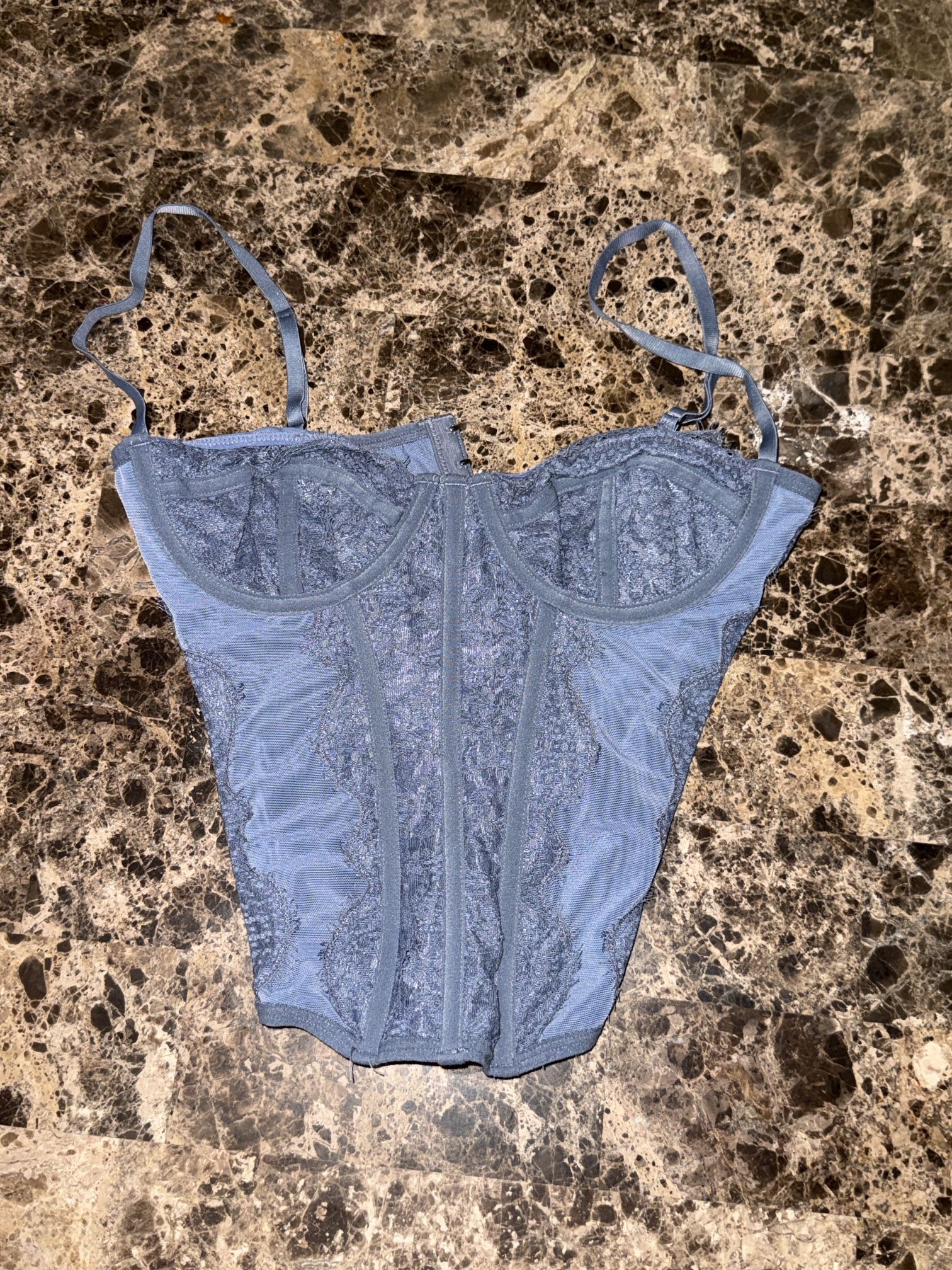 Urban Outfitters – Blue Lace Corset