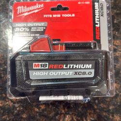 M18 High Output XC8.0   MILW 48-11-1880