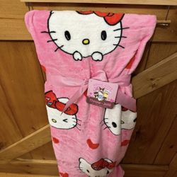 Hello Kitty Pink Throw 