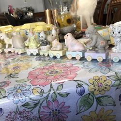 Precious Moments Birthday Train 