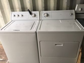 WHIRLPOOL WASHER DRYER MATCHING SET PRISTINE CONDITION DELIVERY INSTALL OLD REMOVAL AVAILABLE