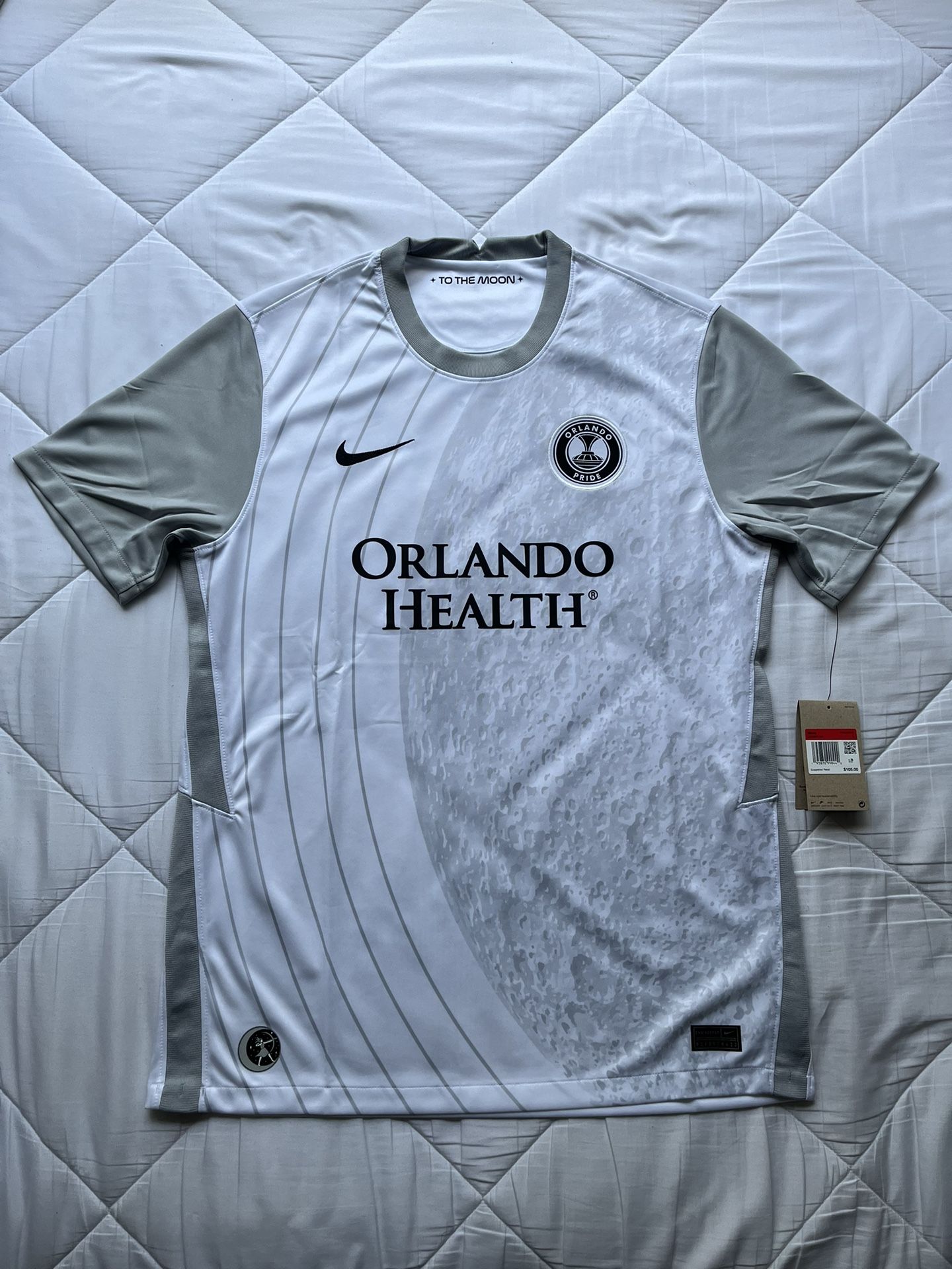 Orlando Pride 22/23 Stadium Away Kit Nike Men’s Large DV6947-101