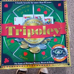 Tripoley New In Box Board Game 
