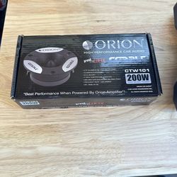Orion Horn Tweeters
