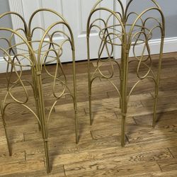 2 Tall Iron Plant Stand 