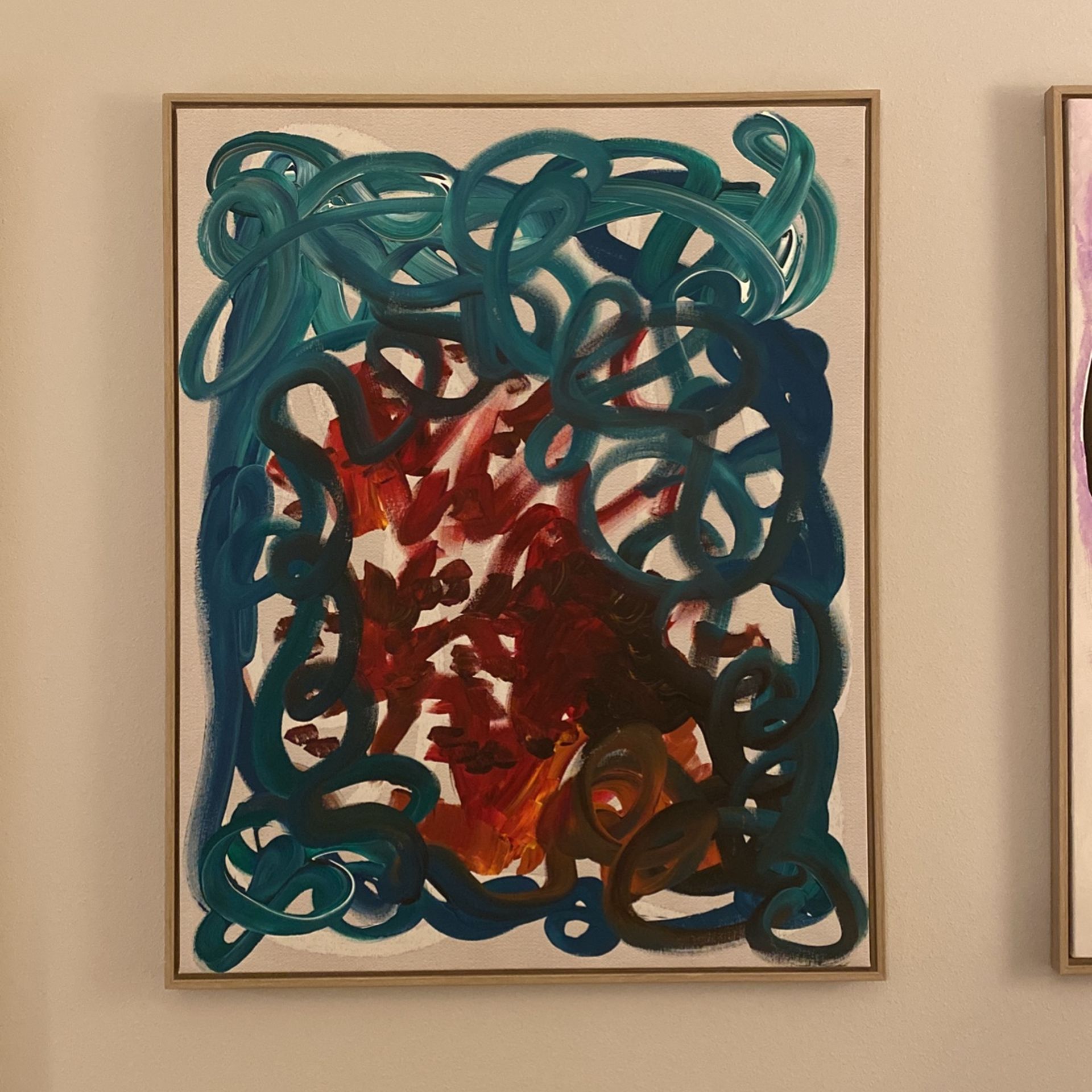 Custom Acrylic Painting Created In 2023