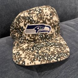 Seahawks Camo Hat
