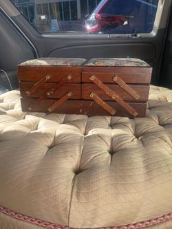 Vintage sewing  box