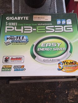 Gigabyte Desktop DA-P43-ES3G motherboard 