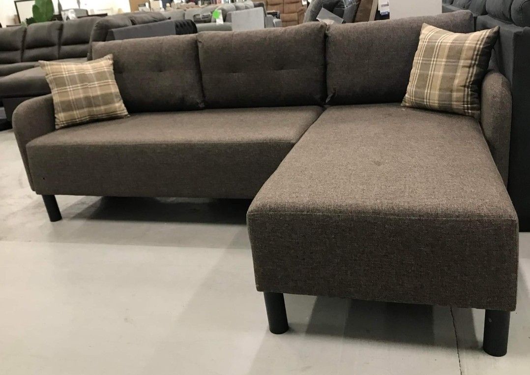 Brand New 💥 Opportunity Product/  L Shape Brown Sectional Couch 