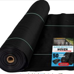 Super Geotextile Woven Fabric 6' x 250' Industrial Grade Heavy Duty