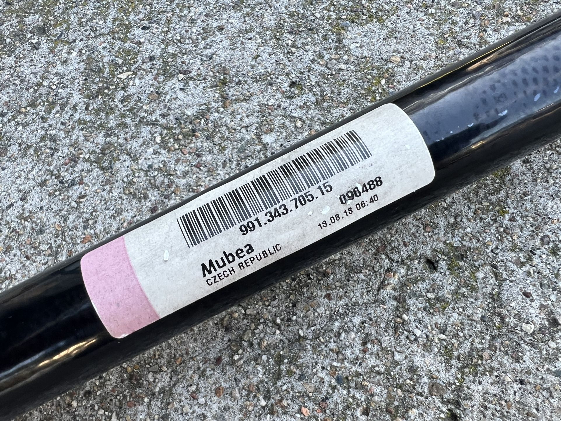 Porsche OEM 981 Cayman Boxster Front Stabilizer Bar Used 991.343.705.15