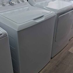 Like New ! GE DEEP FILL TOP LOAD GE WASHER W/ AGITATOR & GAS DRYER SET ! WARRANTY INCLUDED ! DELIVERY AVAILABLE !