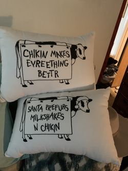 2 Piece Pillow Set,very Good Condition 