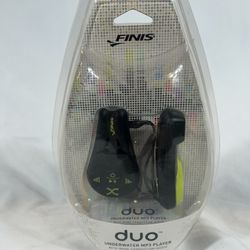FINIS Duo Underwater MP3 Player - Black/Acid Green, New