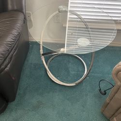 Glass Coffe Table Set