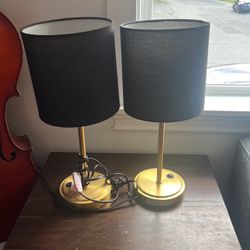 Two Night Stand Lamps