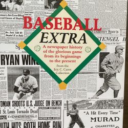 Baseball Extra Collection Book (great Condition)