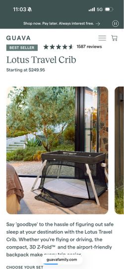 Travel Crib