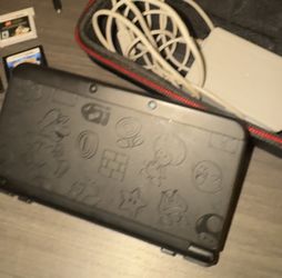 Nintendo 3DS Limited Edition Black Mario 