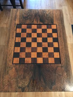 Antique British Campaign game table