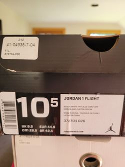 Jordan's 1 Flight 10.5 Used