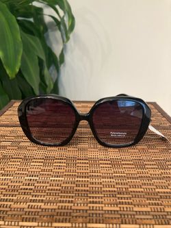 Large Black Round Lens Sunglass (P32429AP)