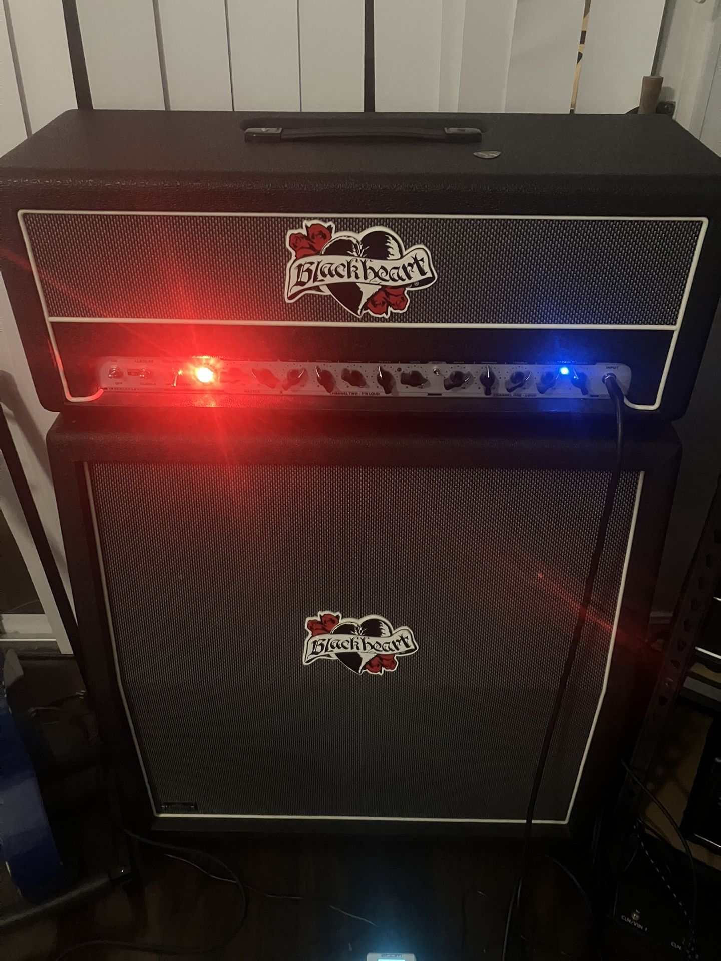 Blackheart Tube Amp Head and Cab 