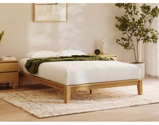 King bed frame wood nectar