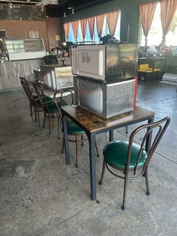 4 Tables 12 Chairs
