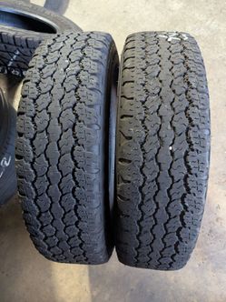 LT235/80R17 GOODYEAR WRANGLER TERRITORY PAIR OF TIRES