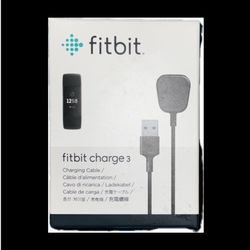Fitbit Charge 3 Charging Cable Black