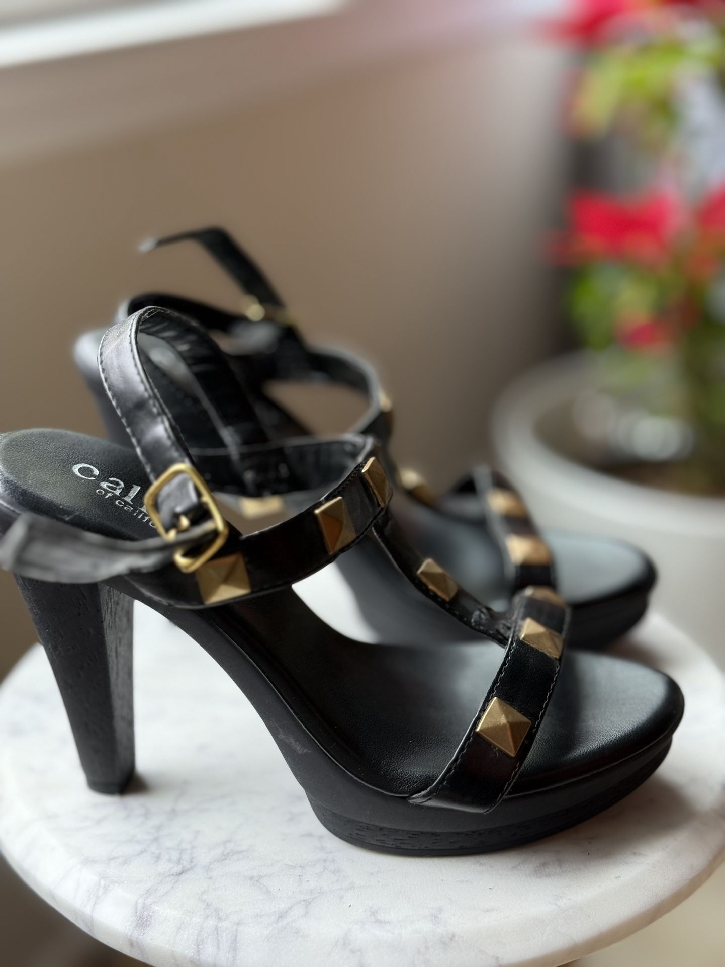 New Nordstrom Callisto Black High Heels Size 4