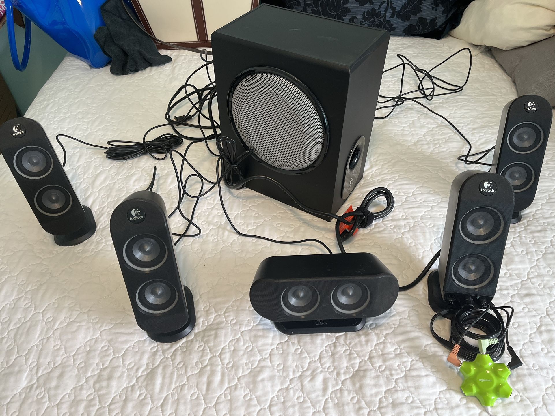 Logitech X-530 5.1 Speaker System with Subwoofer