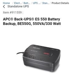 Uninterrupted Power Source