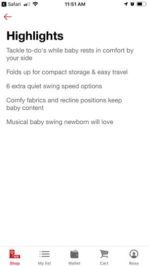 New And Used Baby Swings For Sale In Lodi Ca Offerup