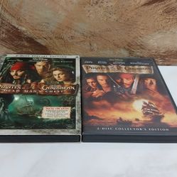 Two DVD Pirates Of The Caribbean 