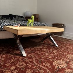 Real Wood Coffee Table 