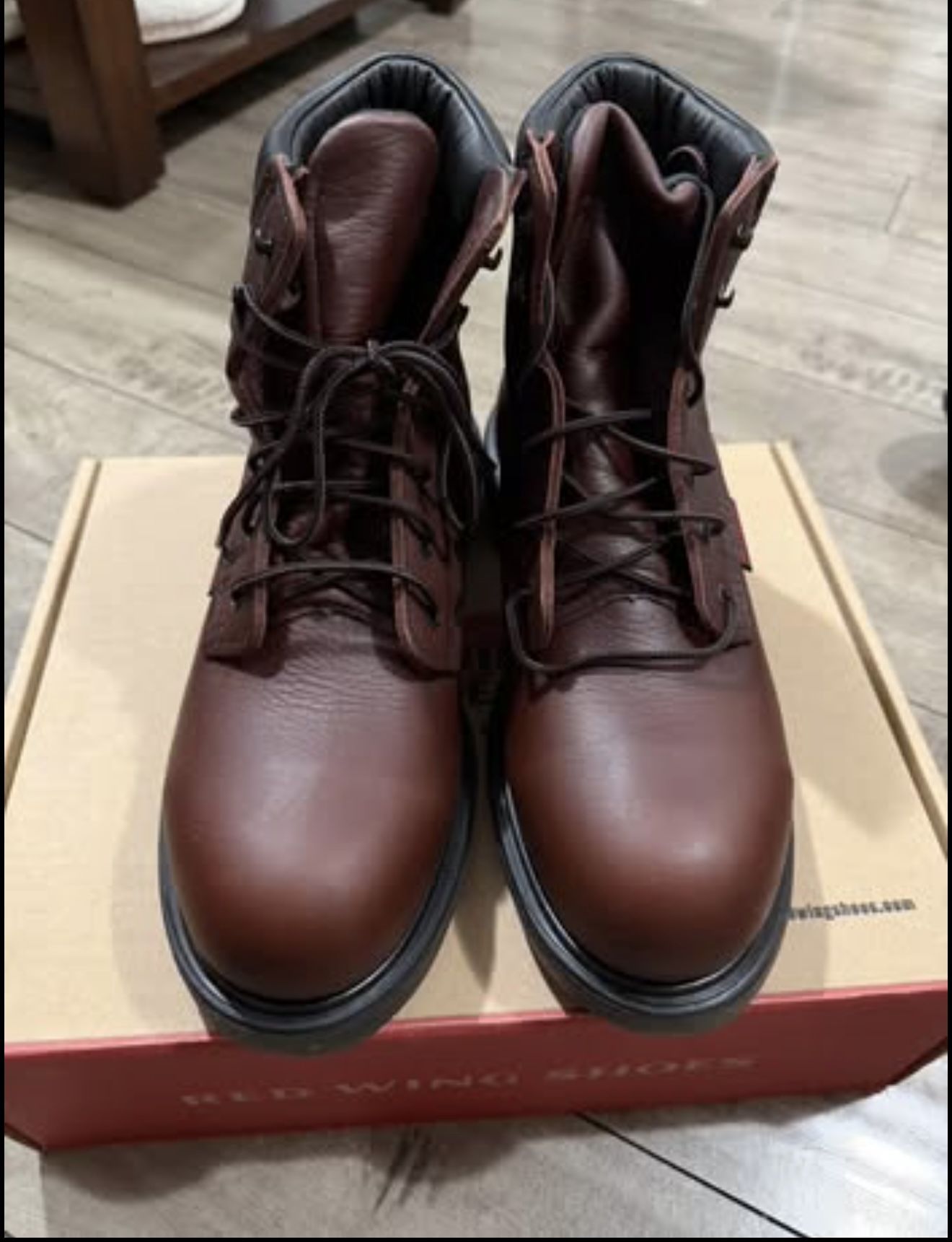 NEW Red Wing Steel Toe Work Boots - Men's 9.5 D - SuperSole 2.0 (2406)