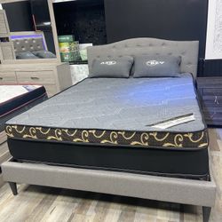 Queen Mattress Come With Free Box Spring Only - Free Delivery 🚚 Today