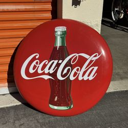 Original 1940s Coke Button 