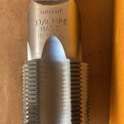 Thread It Pipe Tap 1-1/4” Made In USA 