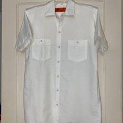 NWT- Dickies Industrial Work Shirts, Qty: 4, Size: M