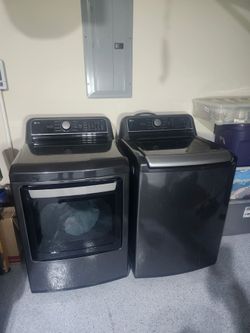 LG Smoke Gray Washer Dryer Combo CAN SELL SEPARATELY