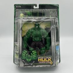 Marvel Hulk Movie Smash & Crush Figure New Toy Biz 2003