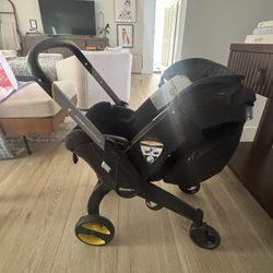 Doona+ Stroller & Car Seat with Latch & Storage