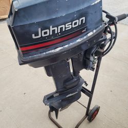 Johnson 25hp Boat Motor 